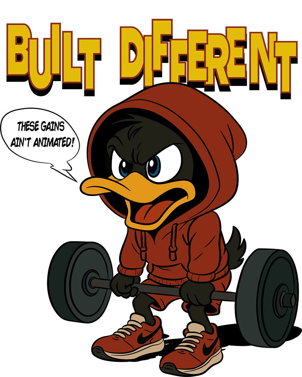 Built Different Tee Gym Tee