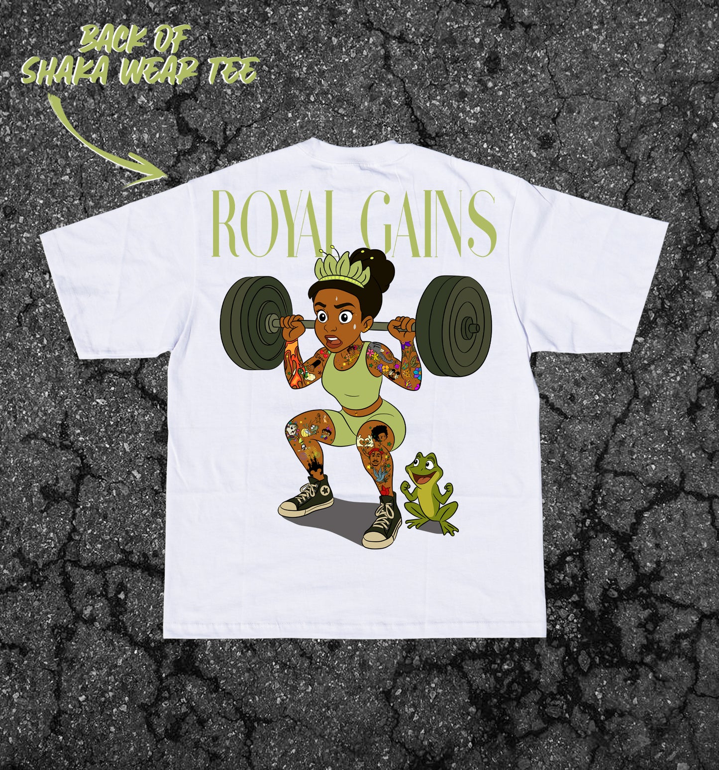 Royal Gains Gym Tee